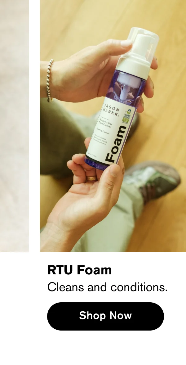 RTU Foam | Cleans and conditions. | Shop Now