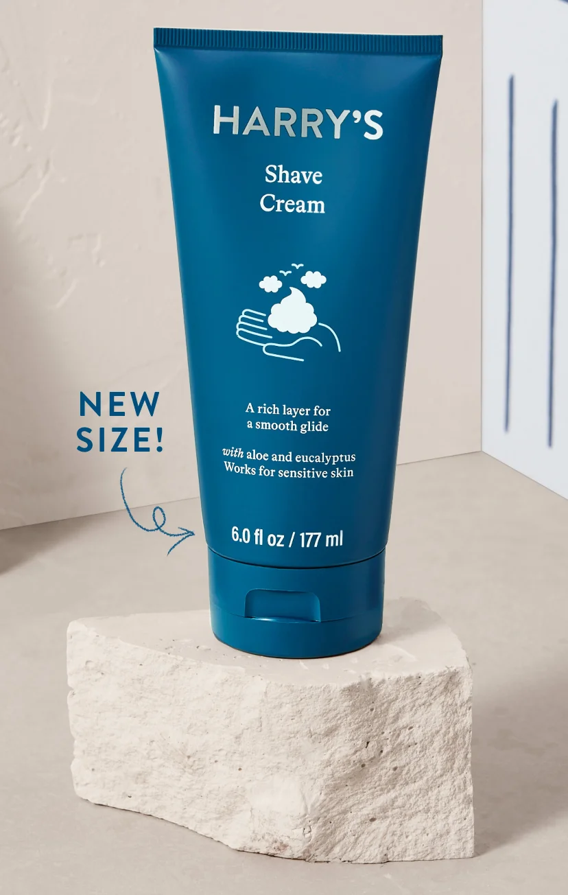 New Size! Shave Cream