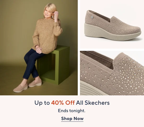 up to 40% off all skechers