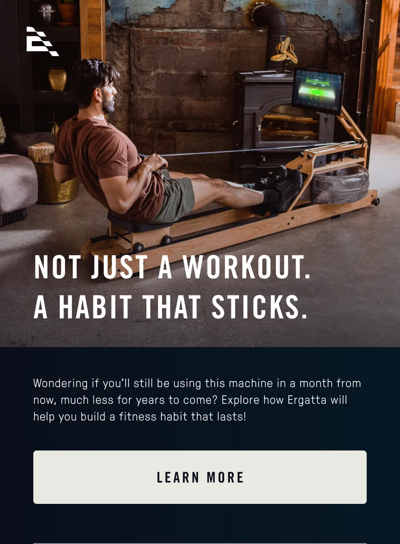 Not just a workout. A habit that sticks.