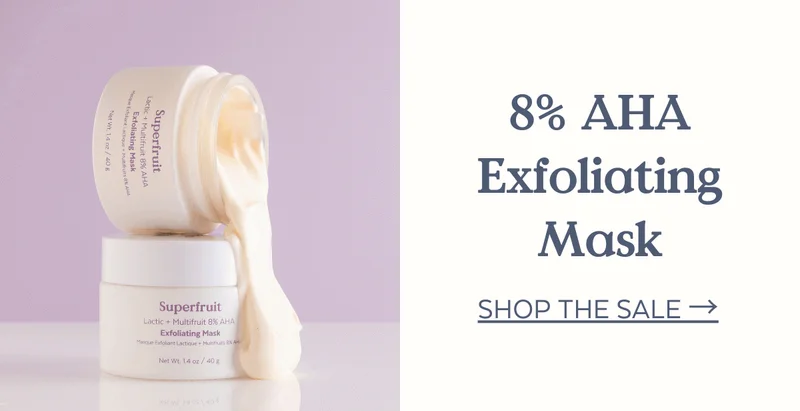 8% AHA Exfoliating Mask [SHOP SUPERFRUIT]