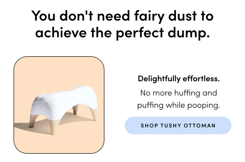 SHOP TUSHY OTTOMAN