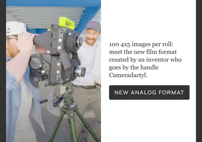 New Analog Format