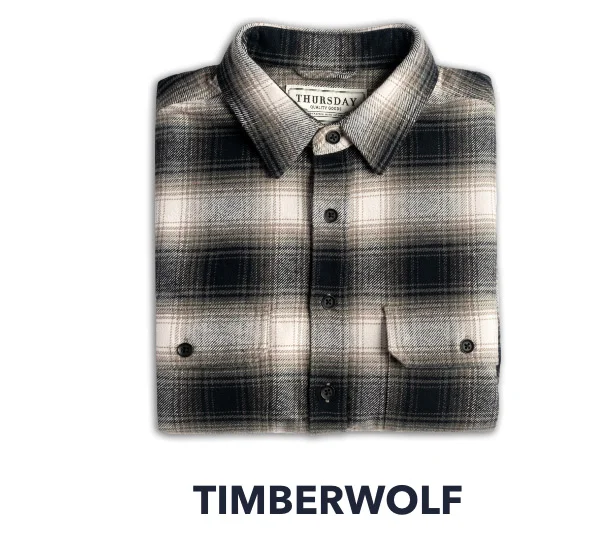 Timber Wolf Summit Flannel