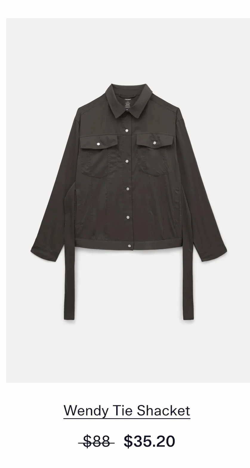 Wendy Tie Shacket
