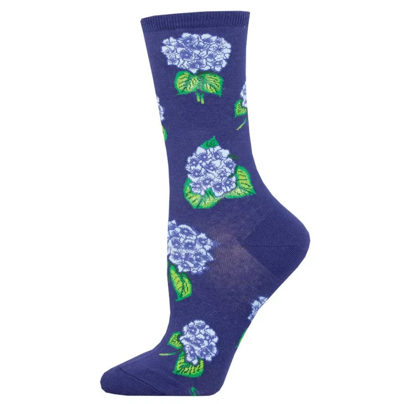 Image of Hydrangeas Women's Crew Socks