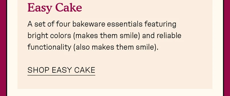 Shop Easy Cake