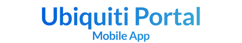 Ubiquiti Portal Mobile App