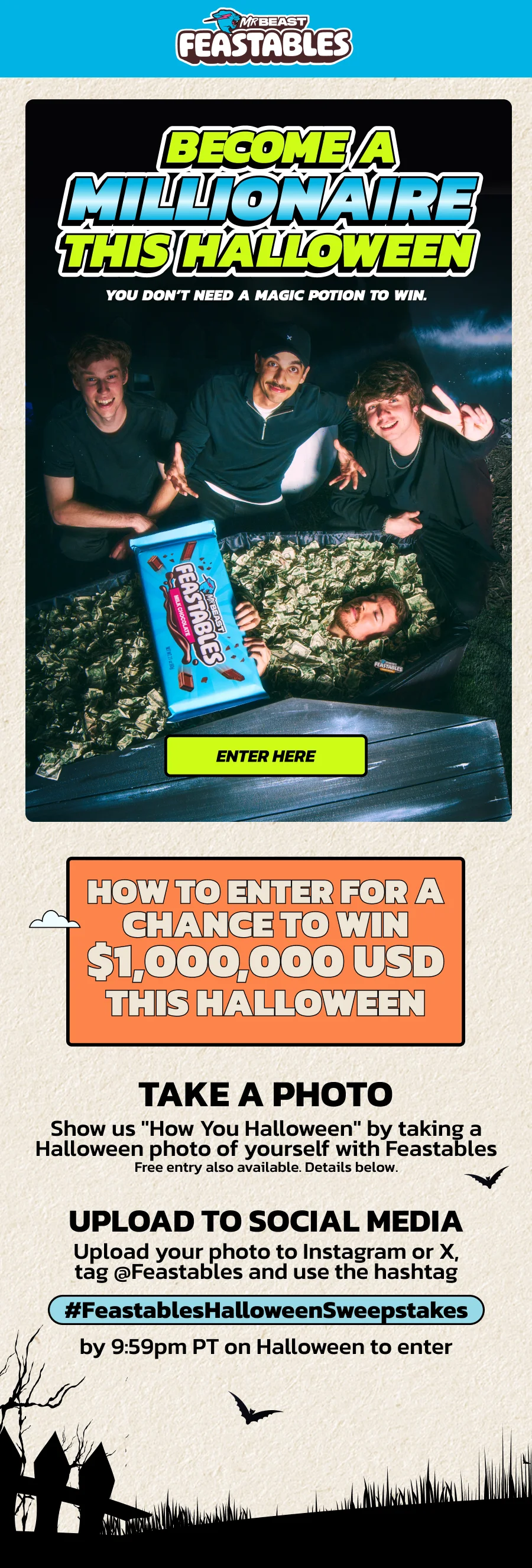 you can win $1M