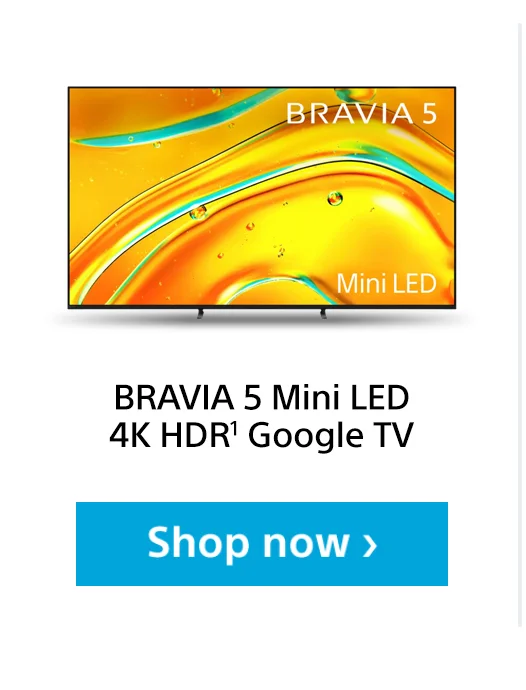 BRAVIA 5 Mini LED 4K HDR Google TV