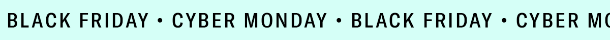 Black Friday | Cyber Monday Banner