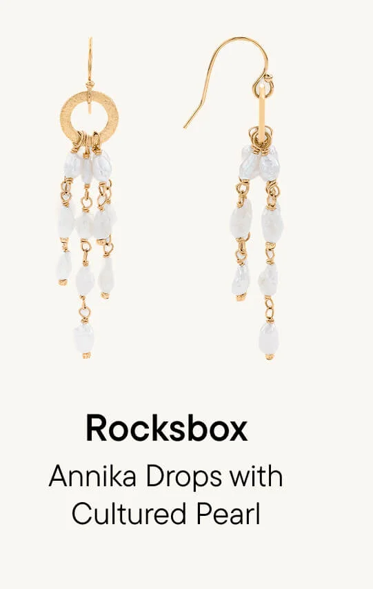 Annika Drops with Cultured Pearl