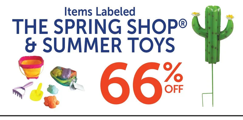 Spring Shop & Summer Toys