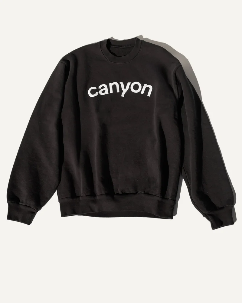 Image of Canyon Sweatshirt in Black
