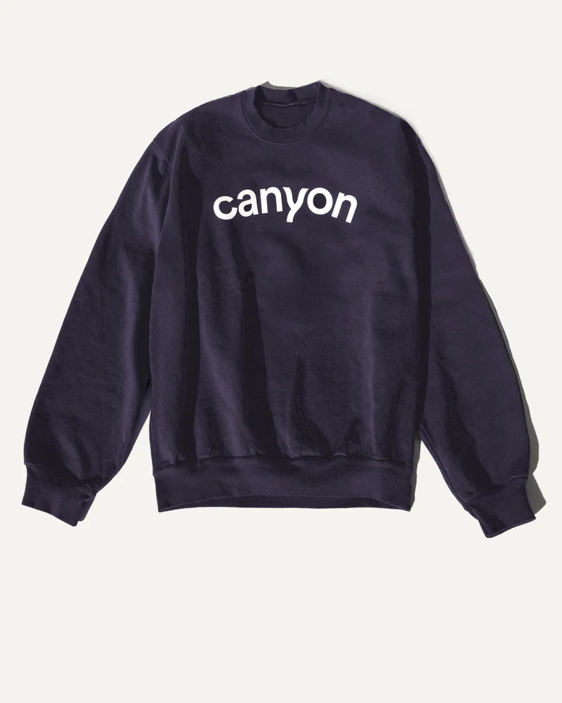 Image of Canyon Sweatshirt in Navy
