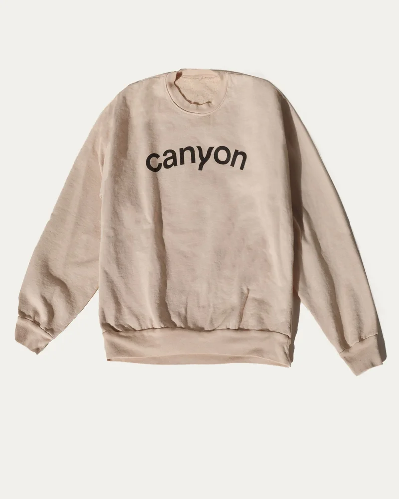 Image of Canyon Sweatshirt in Cream