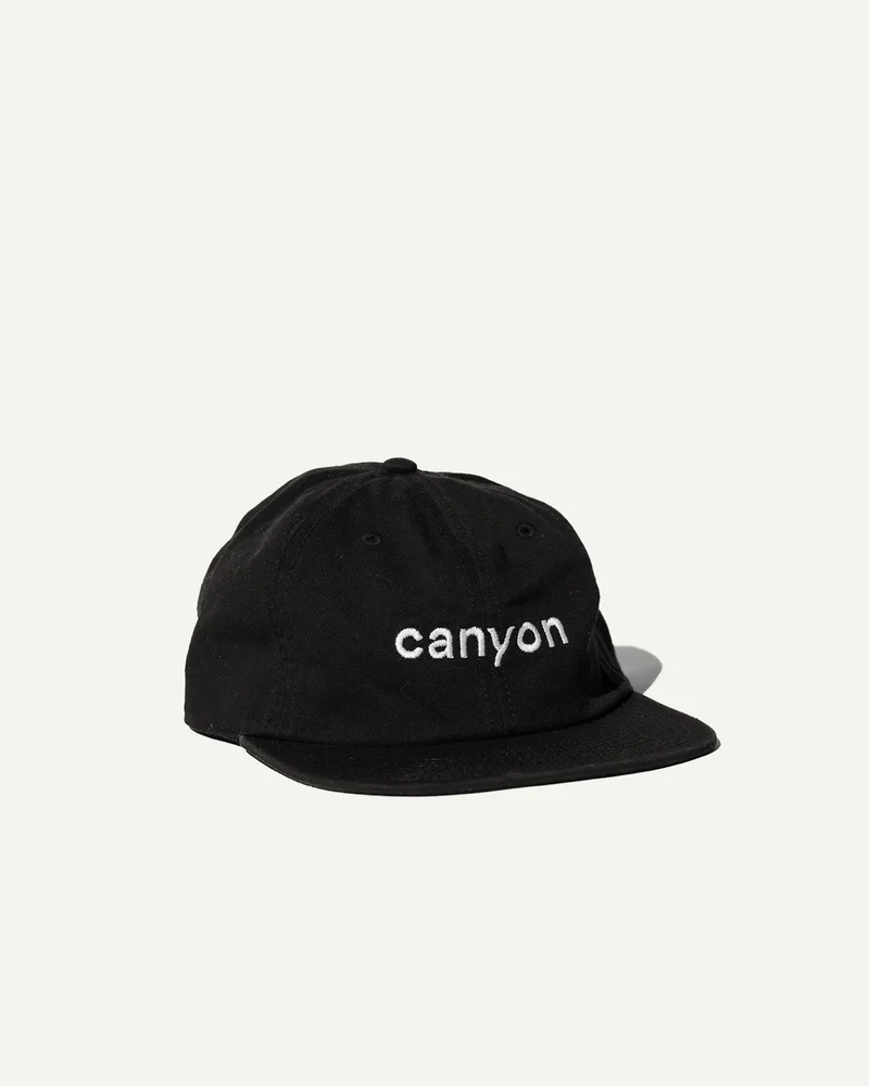 Image of Canyon Coffee Canvas Hat in Black