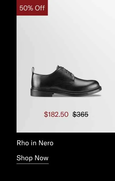Rho in Nero. Shop Now