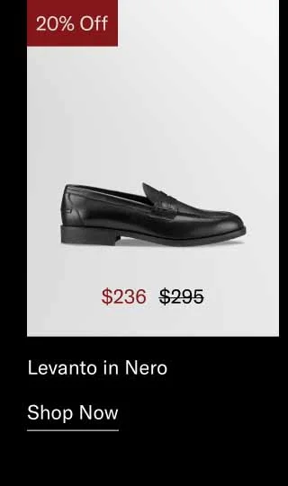 Levanto in Nero. Shop Now