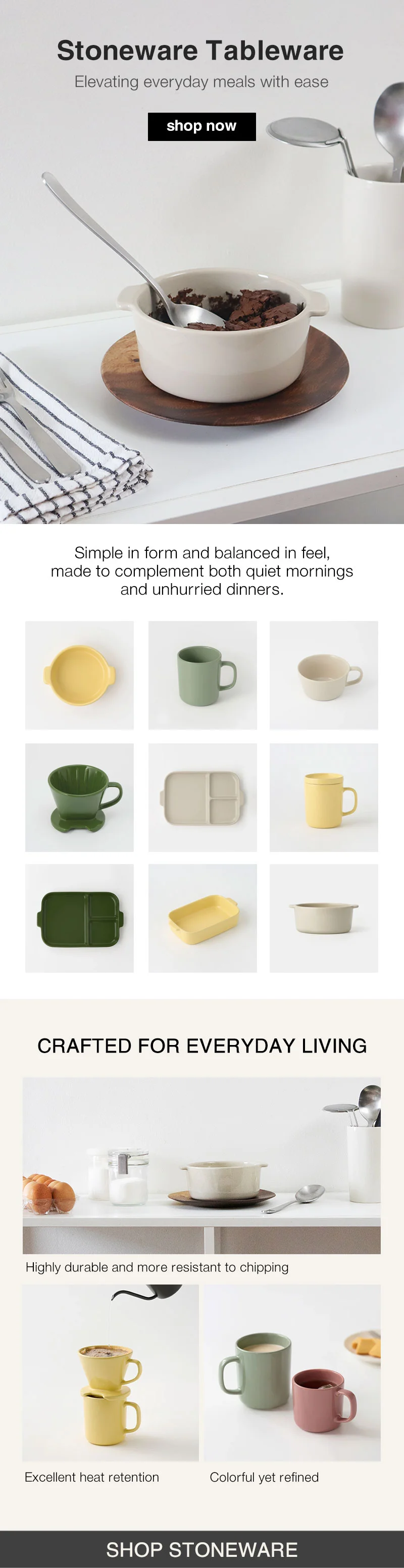 Shop Stoneware Tableware