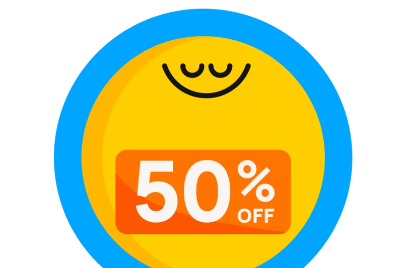 Get 50% off