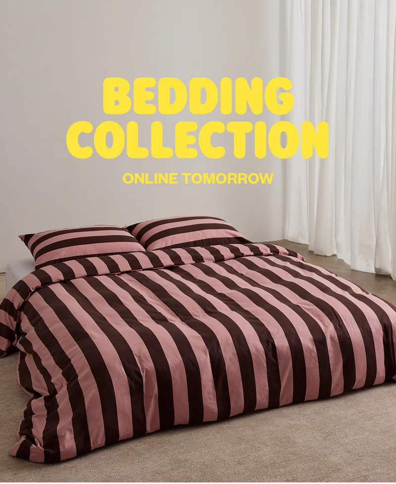 BEDDING COLLECTION ONLINE TOMORROW