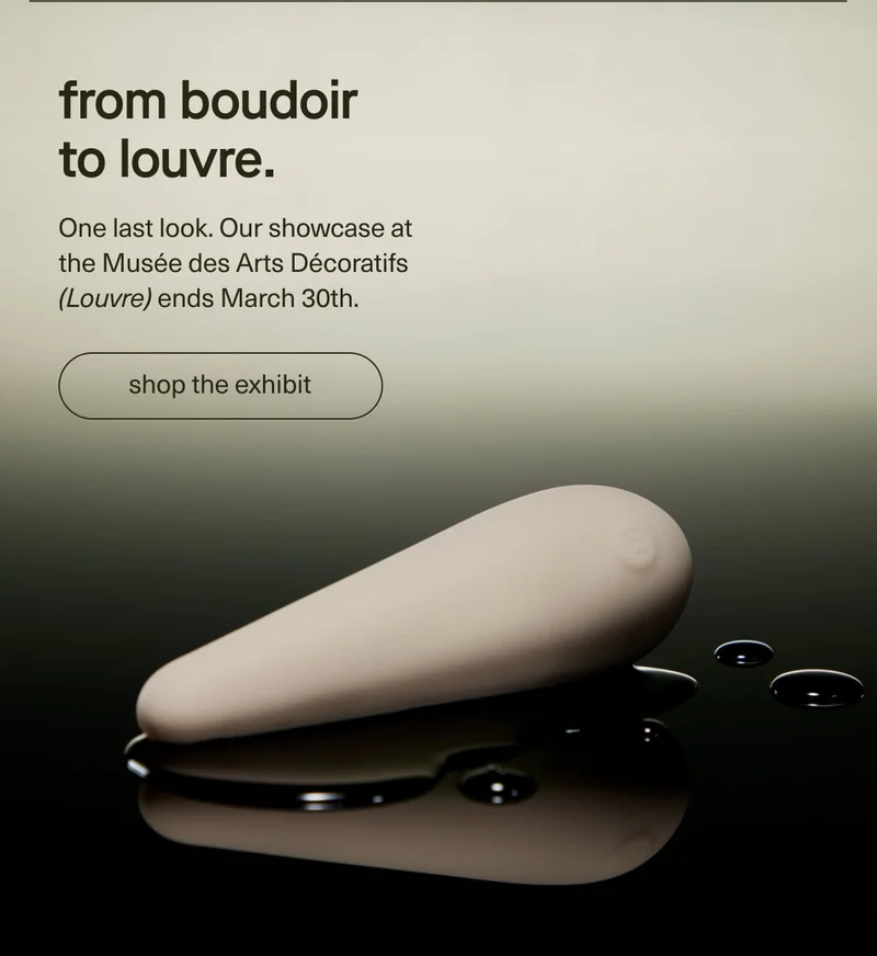 from boudoir to louvre. | One last look. Our showcase at the Musée des Arts Décoratifs (Louvre) ends March 30th. [ shop the exhibit ]