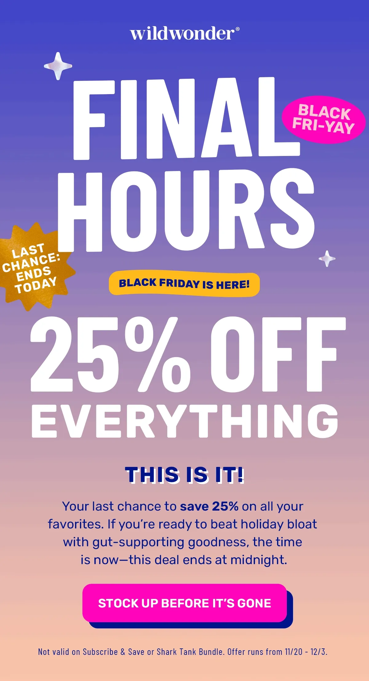 Biggest sale of the year!!