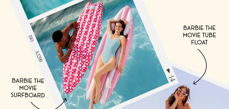 BARBIE THE MOVIE SURFBOARD