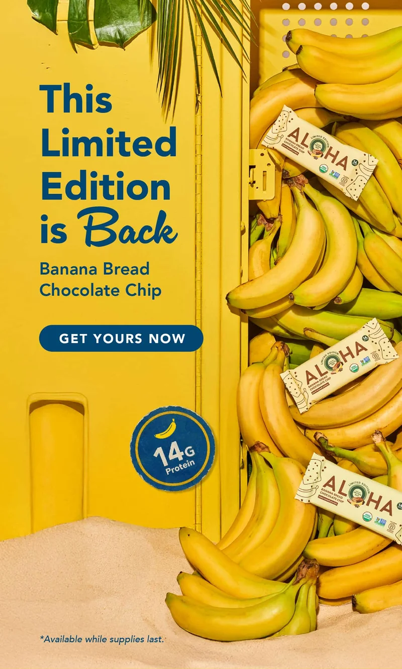Banana Bread Chocolate Chip is back. Get yours now