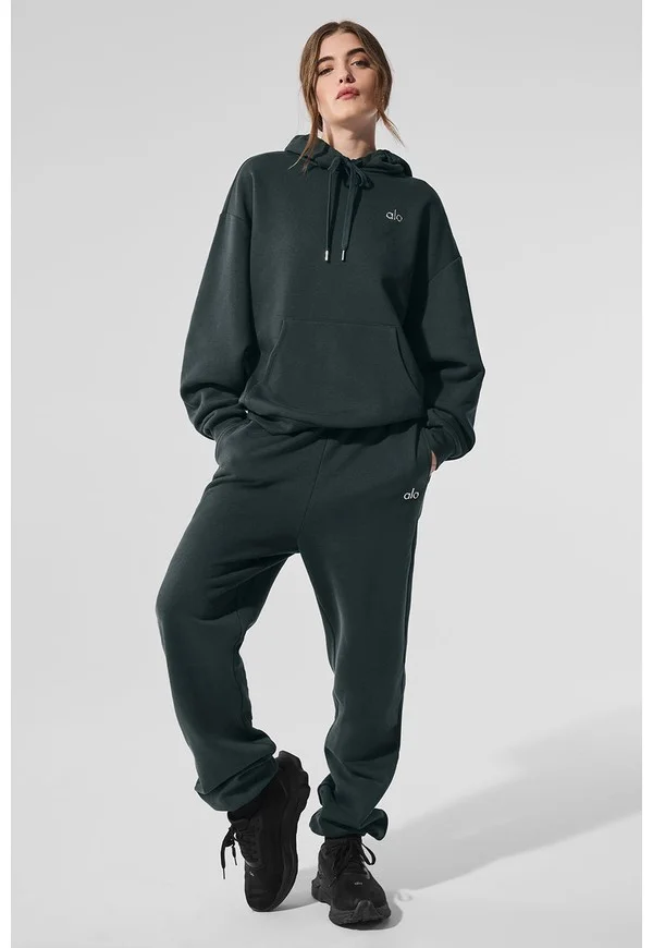 Accolade Hoodie - Charcoal Green - Charcoal Green / L