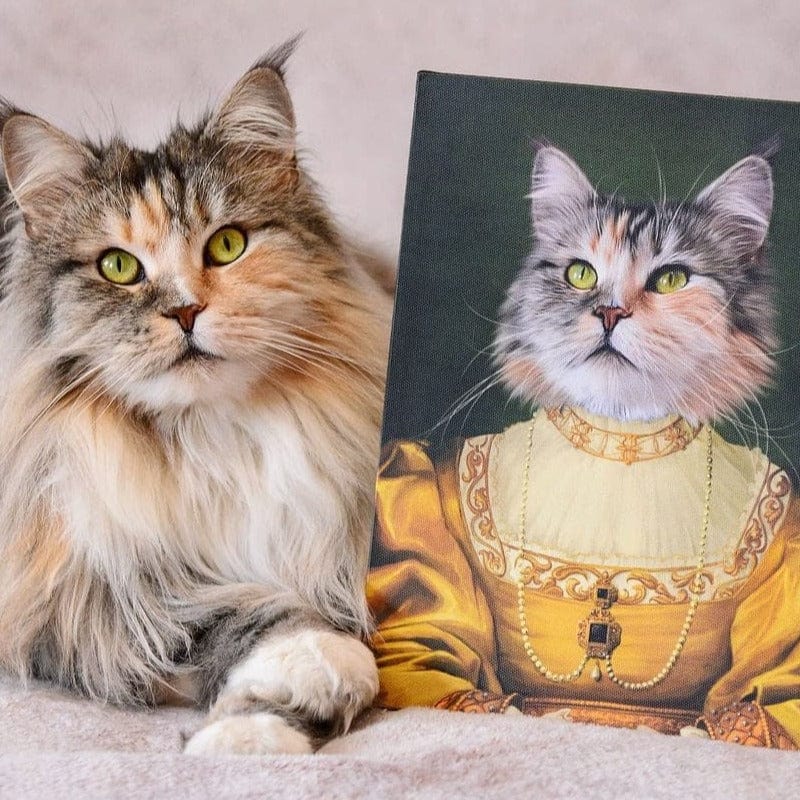 Image of The Golden Girl - Custom Pet Canvas