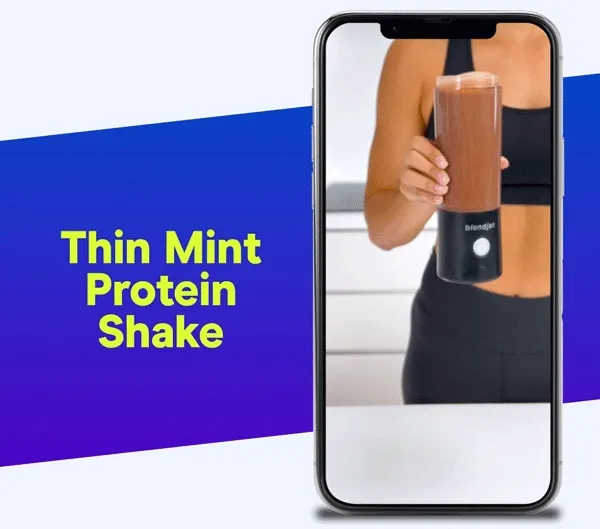 Thin Mint Protein Shake