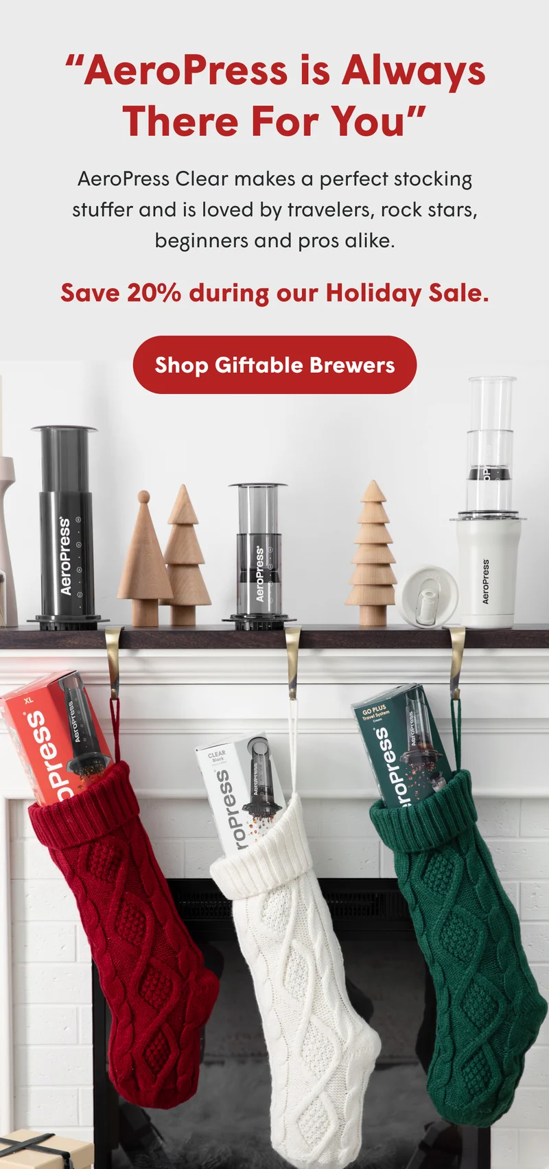 AeroPress is always there for you