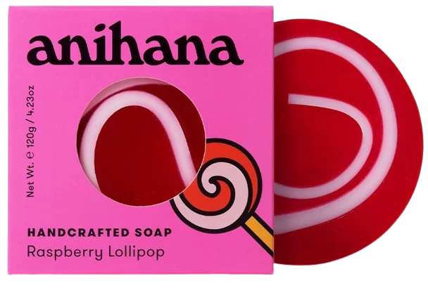 Image of Raspberry Lollipop Handcrafted Soap