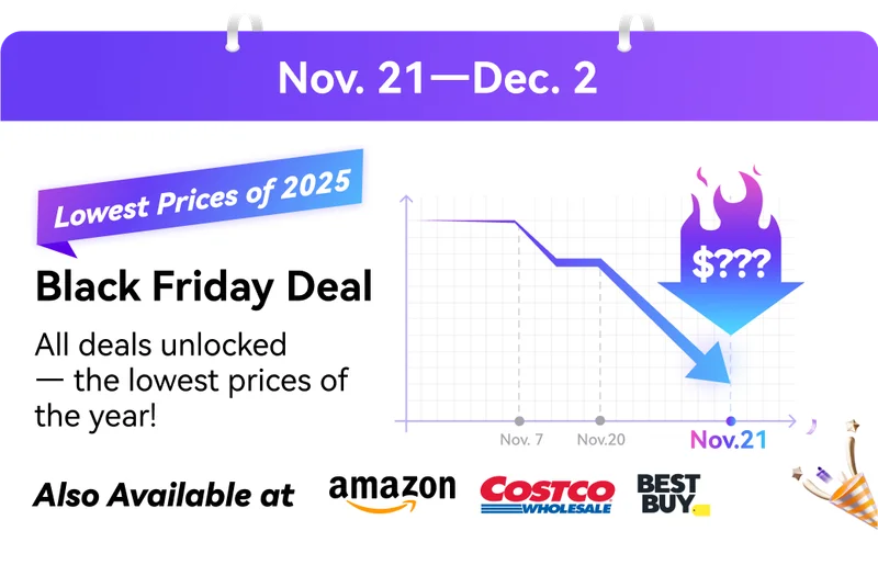 Nov. 21—Dec. 2：Black Friday Deal