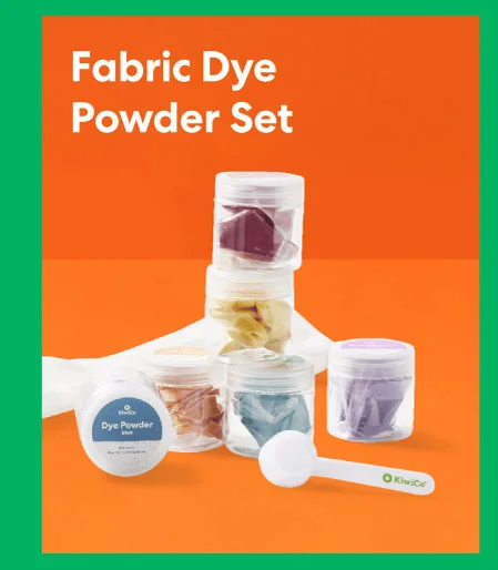 Fabric Dye Powder Set – Essential dyes for creative tie-dye projects.