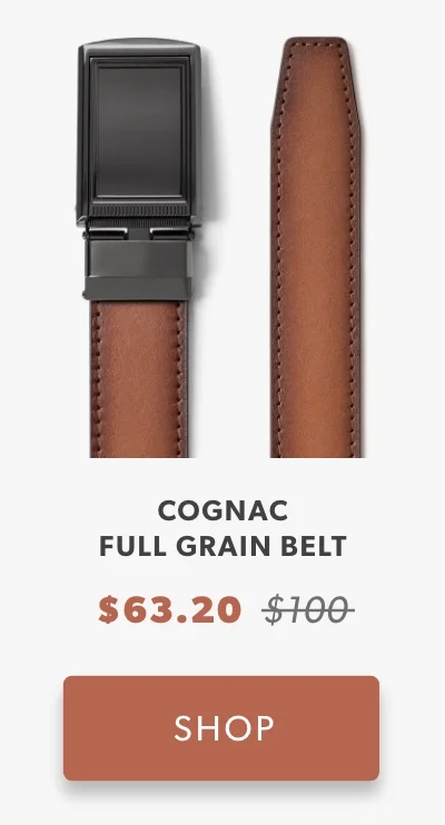 Shop Cognac Belt