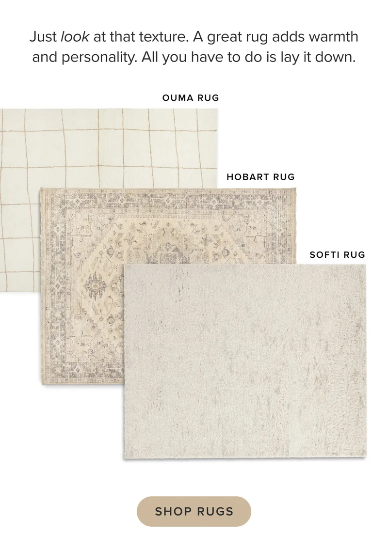 Shop rugs.