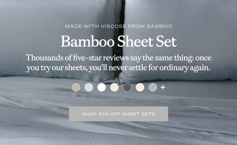 Shop Bamboo Sheet Sets