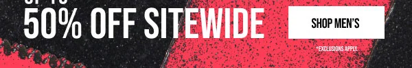 Up to 50% off Shop Men's