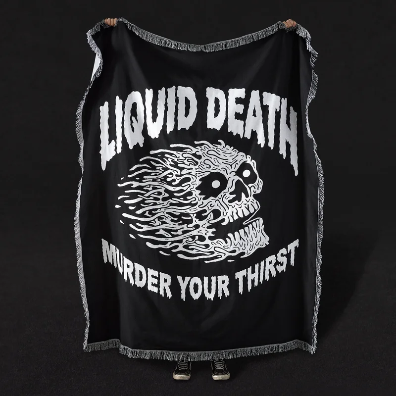 INSTANT DEATH WOVEN BLANKET