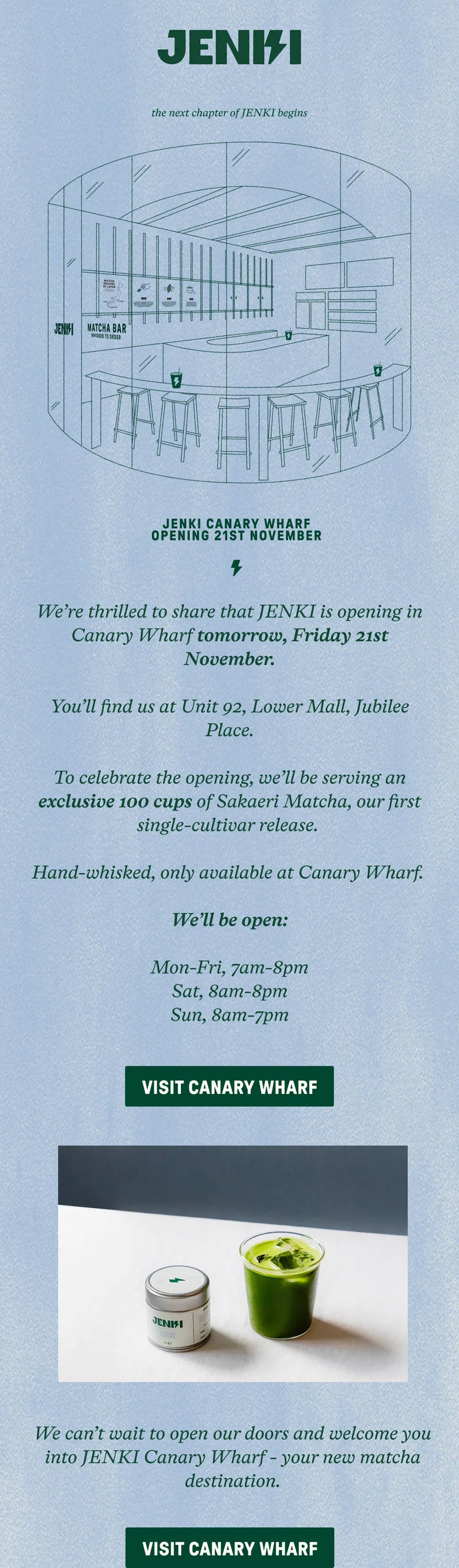 JENKI Canary Wharf