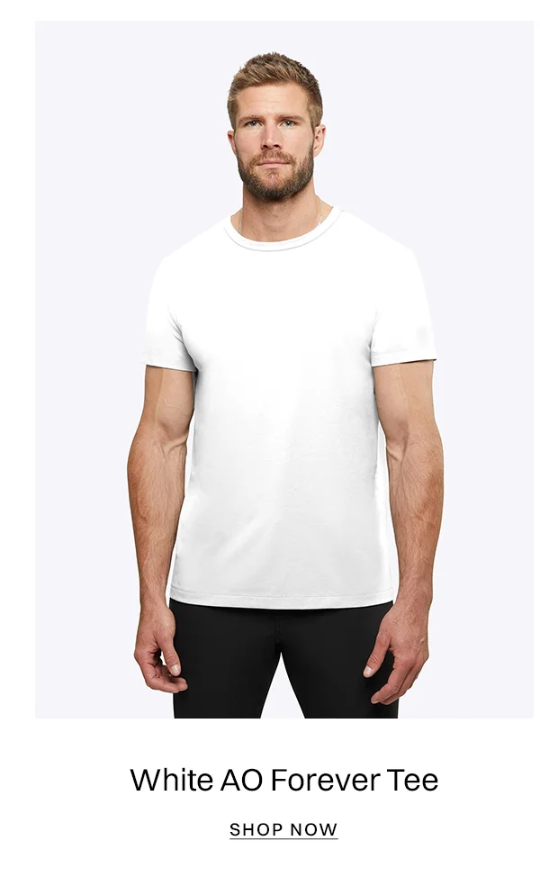 White AO Forever Tee