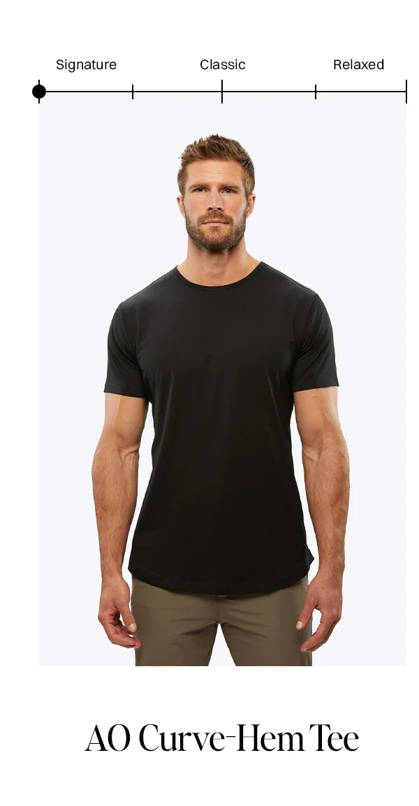 AO Curve-Hem Tee