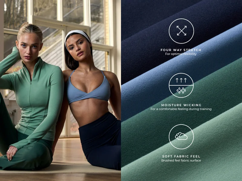 Nimble 1/2 Zip Long Sleeve W Light Moss