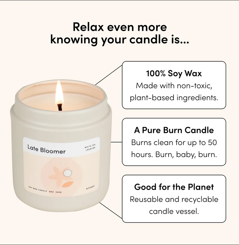 RELAX KNOWING YOUR CANDLE IS