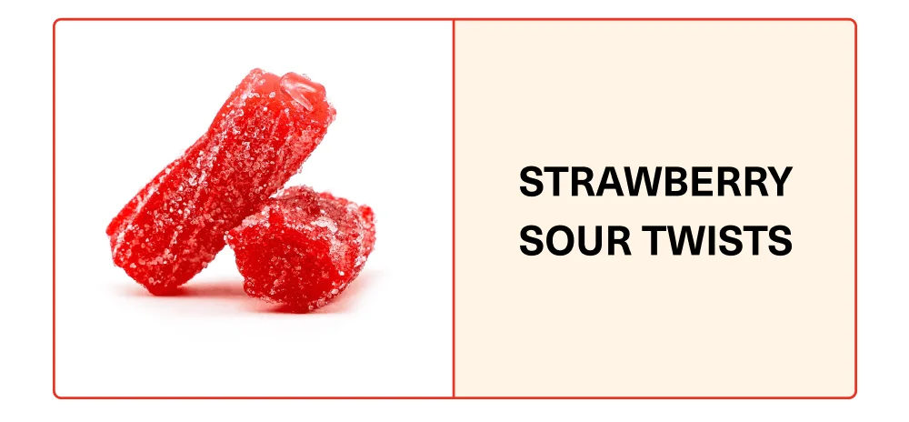 Strawberry sour twist