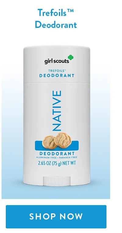 Trefoils Deodorant | SHOP NOW