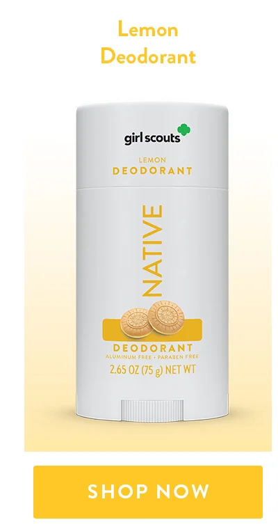 Lemon Deodorant | SHOP NOW